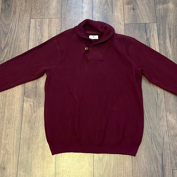 Southern Pines mens burgundy sweater XL - Picture 2 of 7